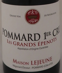 POMMARD 1er CRU LES GRANDS EPENOTES 2019