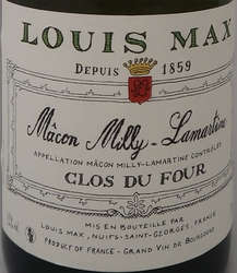 MACON MILLY-LAMARTINE CLOS DU FOUR 2020 BLANC