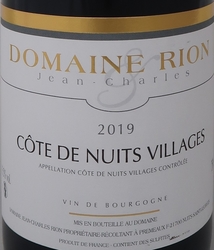 COTE DE NUITS VILLAGES 2019